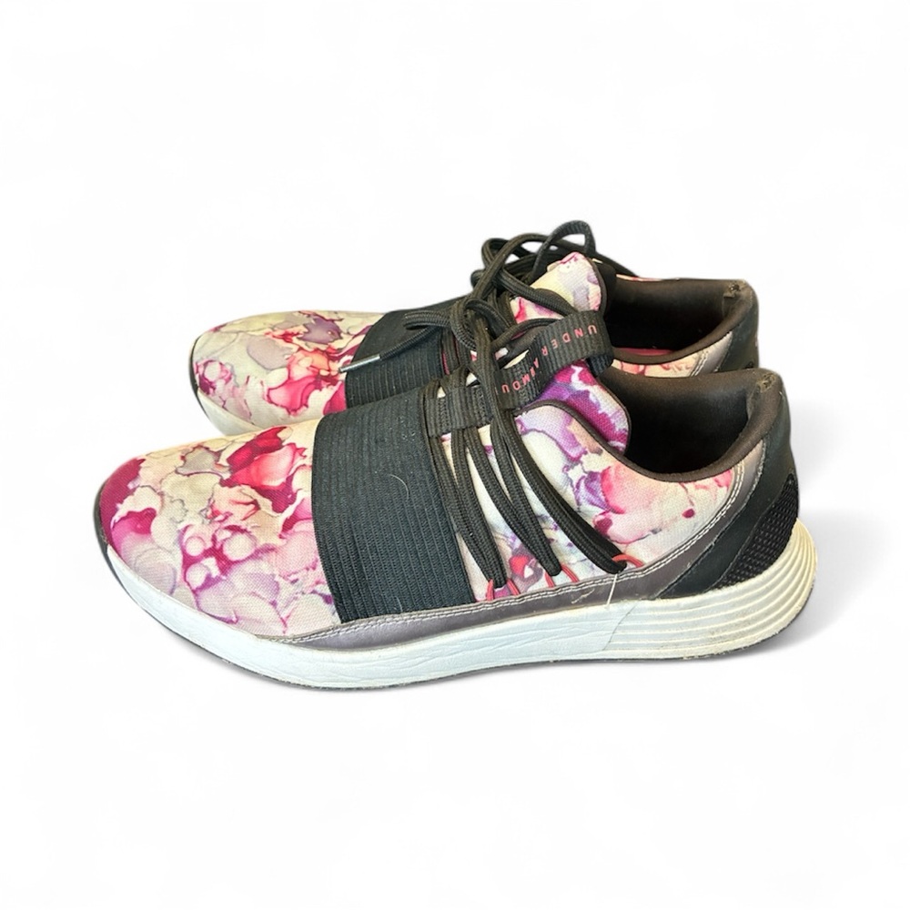 Under Armour Pink and Black Women's Sneakers